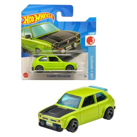 Машинка Hot Wheels HKG HW J Imports Honda Civic Custom купить с доставкой по