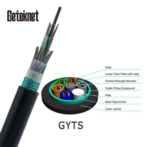 Gcabling Optical Cable Company GYXTW Fibre Optic Extension Cable Fiber