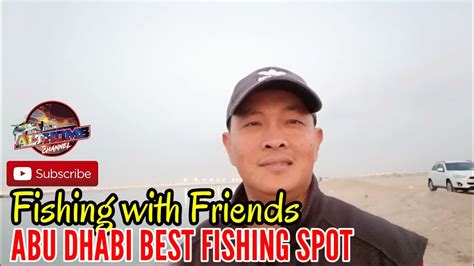 One Of The Best Abu Dhabi Fishing Spot Al Raha Beach Fishing With