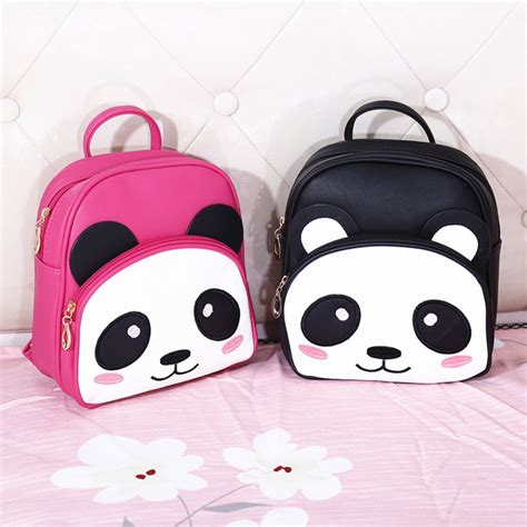 PU Panda Backpack for Kids, Kids Panda Backpack, Cute Panda Backpack