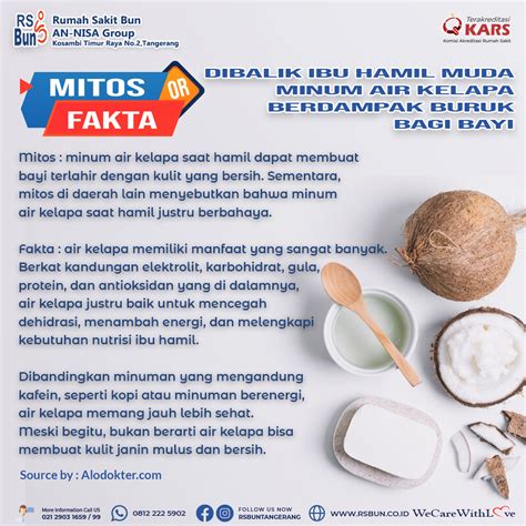 Fakta Di Balik Mitos Ibu Hamil Muda Minum Air Kelapa Berdampak Buruk