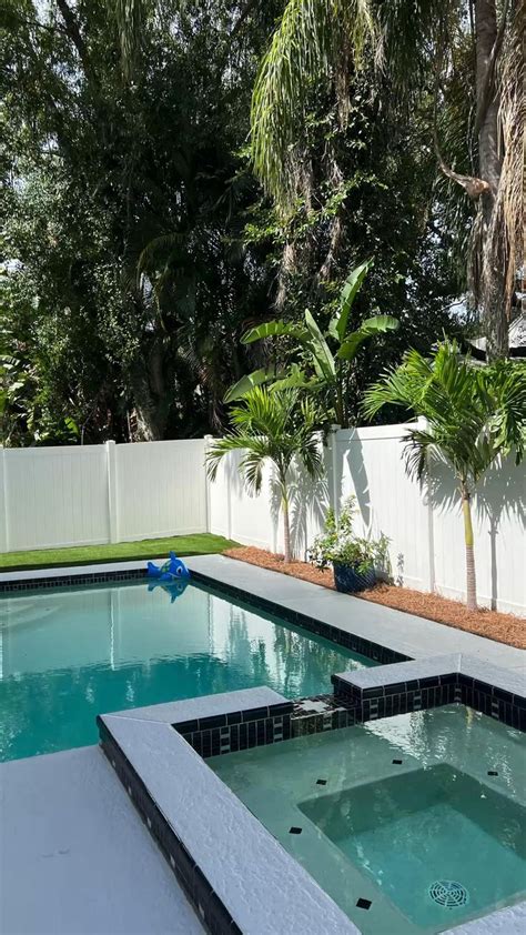 Florida home #backyardgoals #tampabay | Pool landscaping, Backyard pool ...