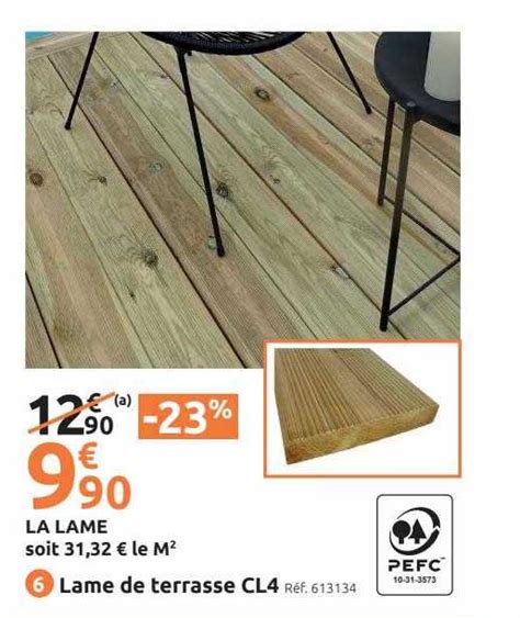 Promo Lame De Terrasse Cl4 Chez Mr Bricolage ICatalogue Fr