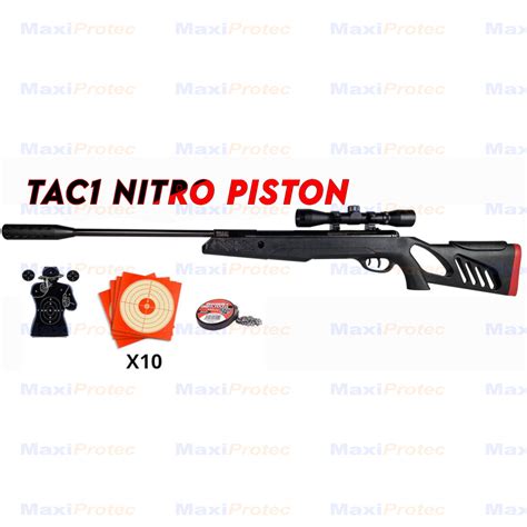 Carabine SWISS ARMS TAC1 Red Nitro Piston 19 9J Cal 4 5 Mm Avec