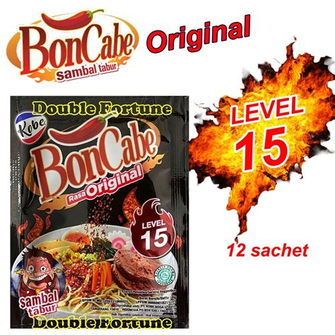 Jual Bon Cabe Original Level Renceng Sachet Shopee Indonesia