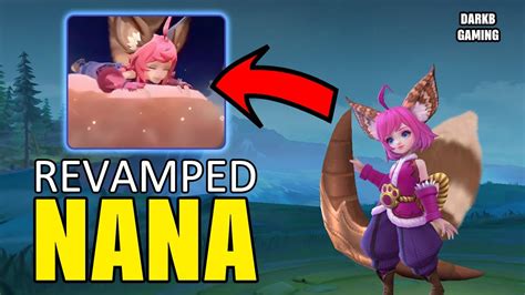 Nana Revamp First Look Nana Revamp Leaked Mobile Legends YouTube