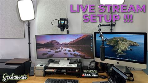 Best Overhead Camera Setup for Live Streaming - YouTube