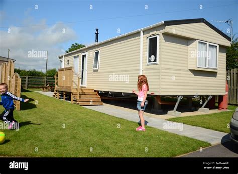 static caravan, Holiday Home Stock Photo - Alamy