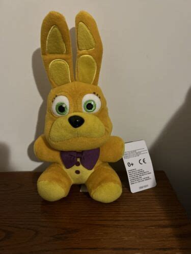 Fnaf Five Nights At Freddys Spring Bonnie Plush Funko Hot Topic Exclusive Nwt