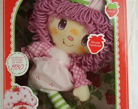 Strawberry Shortcake Raspberry Tart Plush Rag Doll Re Edition Charlotte