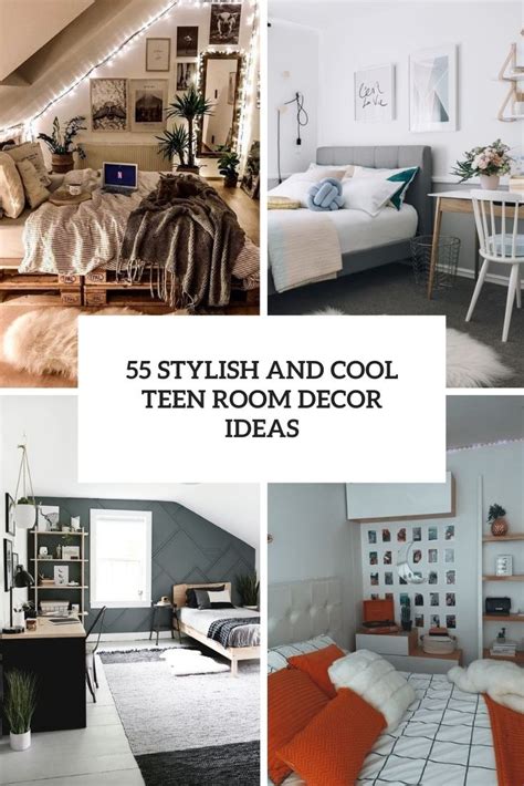 55 Stylish And Cool Teen Room Decor Ideas Digsdigs