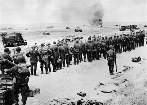 D-Day: Dramatic photos of heroic soldiers landing on Normandy beaches