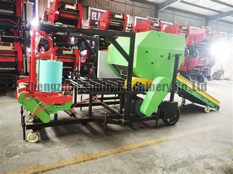 Hight Yeild Hay Packing Corn Silage Baler Wrapper Machine In Africa