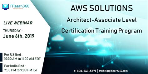 Aws Solution Architect Associate Certification Training Iowaladeg