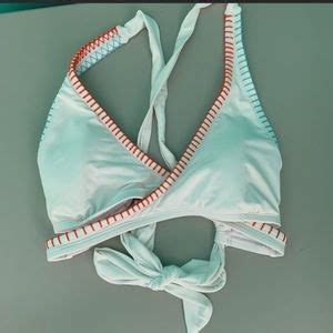 Lucky Brand Swim New Tie Dye Ruffle Tab Bikini Bottom S Poshmark