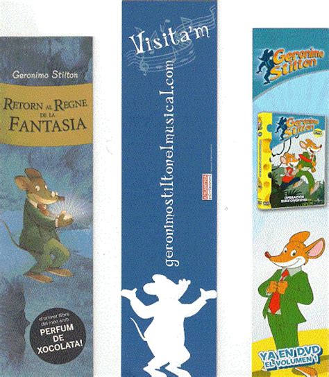 Monton De Marcapaginas Geronimo Stilton