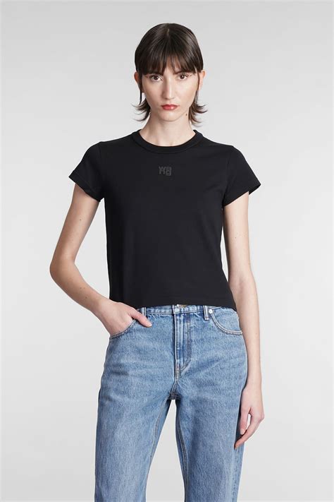 Alexander Wang Essential Shrunk T-shirt Alexander Wang