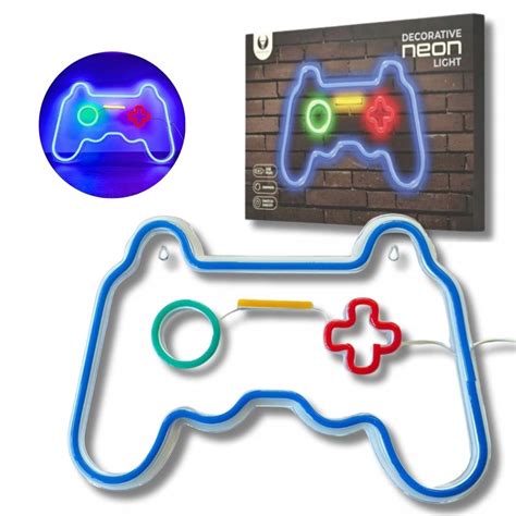 Neon Plexi Led Game Pad Niska Cena Na Allegro Pl