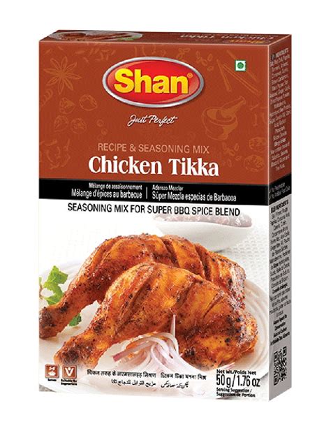 Shan Chicken Tikka Recipe And Seasoning Mix G Spice Powder No