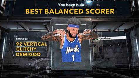 BEST BALANCED SCORER BUILD NBA 2K22 CONTACT DUNKS AND CA N SHOOT