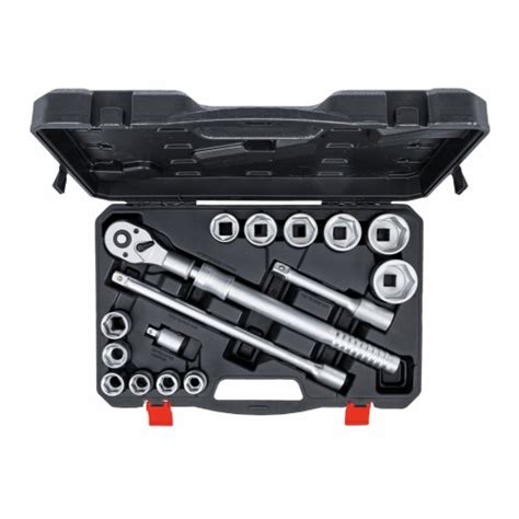 Coffret Outils Cl Cliquet Extensible Douille Pans Mm