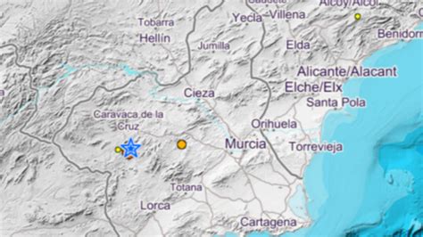 Un Terremoto De Se Deja Sentir Esta Madrugada En Varias Localidades