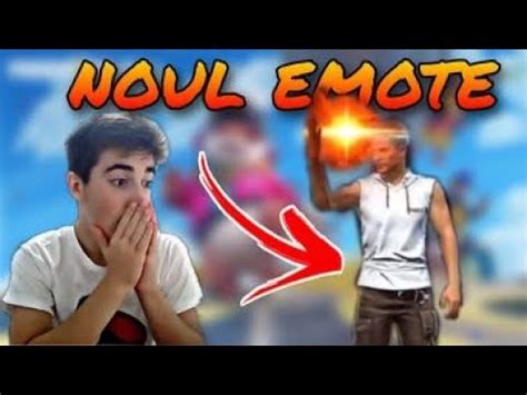 LIVE NOUL EMOTE LEGENDAR FREE FIRE ROMANIA YouTube