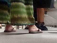 Under Toilet Stall Voyeur II PornZog Free Porn Clips