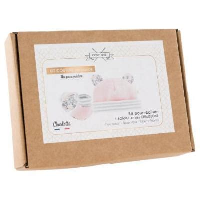 Kit Coudre Chaussons Et Bonnet De Naissance B B Charlotte Rose