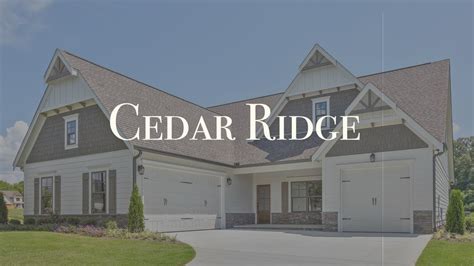 Cedar Ridge Youtube