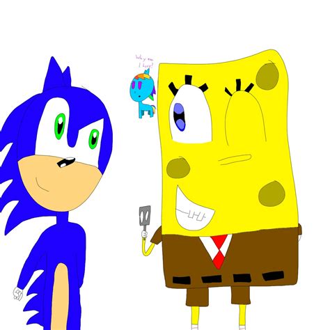 Spongebob Sonic Crossover And Mlp By Kayathefox On Deviantart