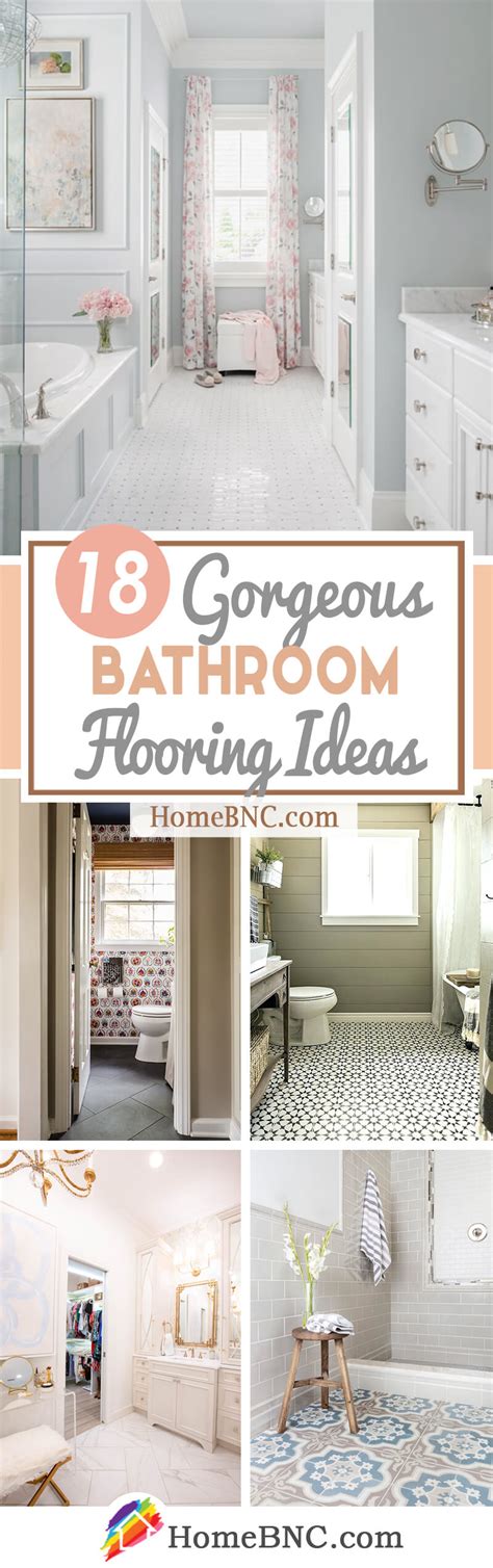 18 Best Bathroom Flooring Ideas And Designs For 2023