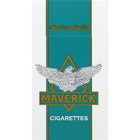 Maverick MAVERICK MENTHOL GOLD 100 BOX 1 Ea Cigarettes Mt Plymouth