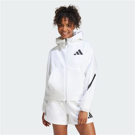 adidas Z.N.E. Zip-Hoodie - Weiß | adidas Deutschland