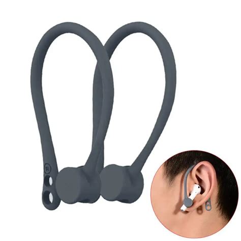 Protective Earhooks Holder Secure Fit Hooks Wireless Earphone Accessories Silicone Sports Anti