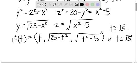 Find A Vector Equation For The Tangent Line To The Curve Of