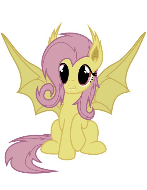 Flutterbat Vector Batpony Fluttershy From Bats By Tellabart