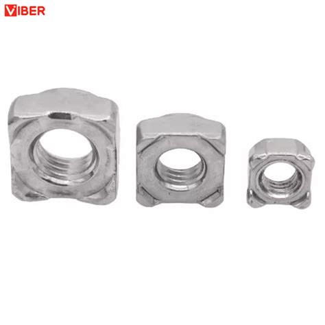 M12 M14 Plain Finish Carbon Steel Stainless Steel DIN 928 Square Weld