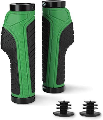 BFVV Ergonomic Bike Grips Dual Lock On with Bar Ends Adult Bicycle ...