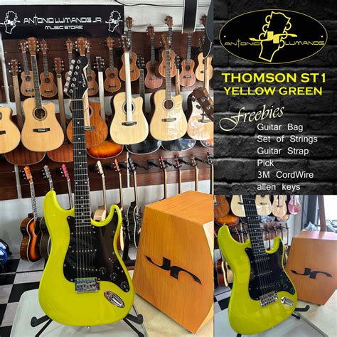 Thomson Electric Guitar Stratocaster St By Antonio Lumanog Jr