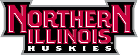 Northern Illinois Huskies Logo Wordmark Logo Ncaa Division I N R