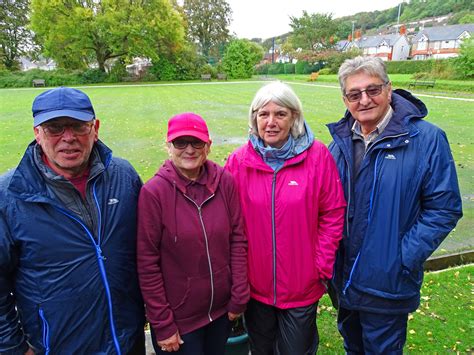 Rain Versus Bowlers Vardre Deganwy Crown Green Bowling Club