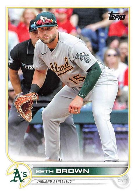 Topps Update Us Seth Brown Trading Card Database