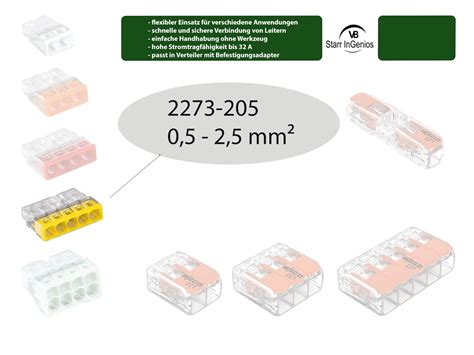Wago Klemmen Mit Hebel 221 412 221 413 221 415 Hebelklemmen Klemme