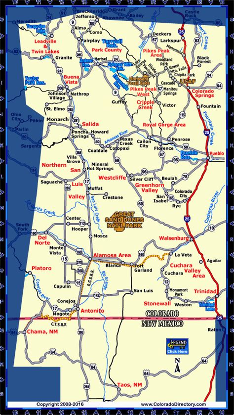 Spanish Peaks Colorado Map | secretmuseum