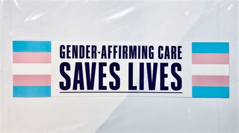 Gender Affirming Healthcare Saves Lives Trans Rights Bumper Etsy