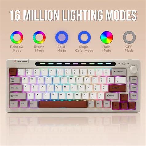 EPOMAKER RT Wireless Tri Mode Mechanical Keyboard Hot Swap Creamy Custom Gaming Keyboard