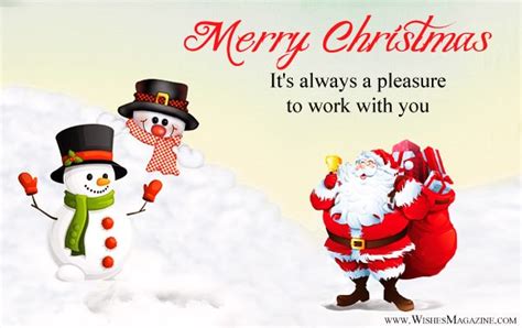 Merry Christmas Message to Boss and Employees