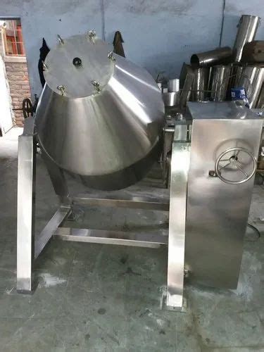 Double Cone Blender Capacity 1000 Kg Per Batch At Rs 75000 Unit In