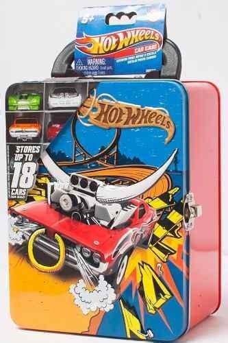 Hot Wheels Valija Guarda Autos Carcase Metal Autos En Mercado Libre
